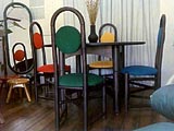 Furniture Accents Café Table & Chairs Neon