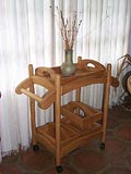 Furniture Accents Trolley Cart & Trays Reflections