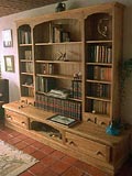 Living Room FurnitureLibrary Cabinet & Book Shelves