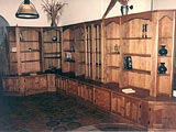 Living Room Furniture Library Cabinet & Book Shelves
